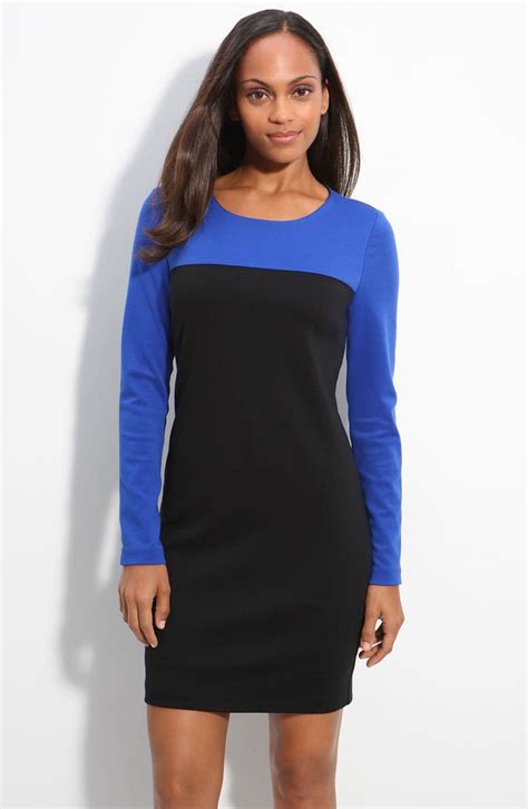 michael kors colorblock sequin knit jersey sheath dress|Michael Kors Collection Dresses .